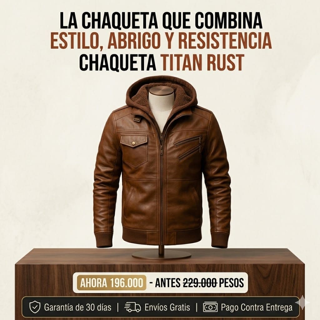 Chaqueta Titan Rust