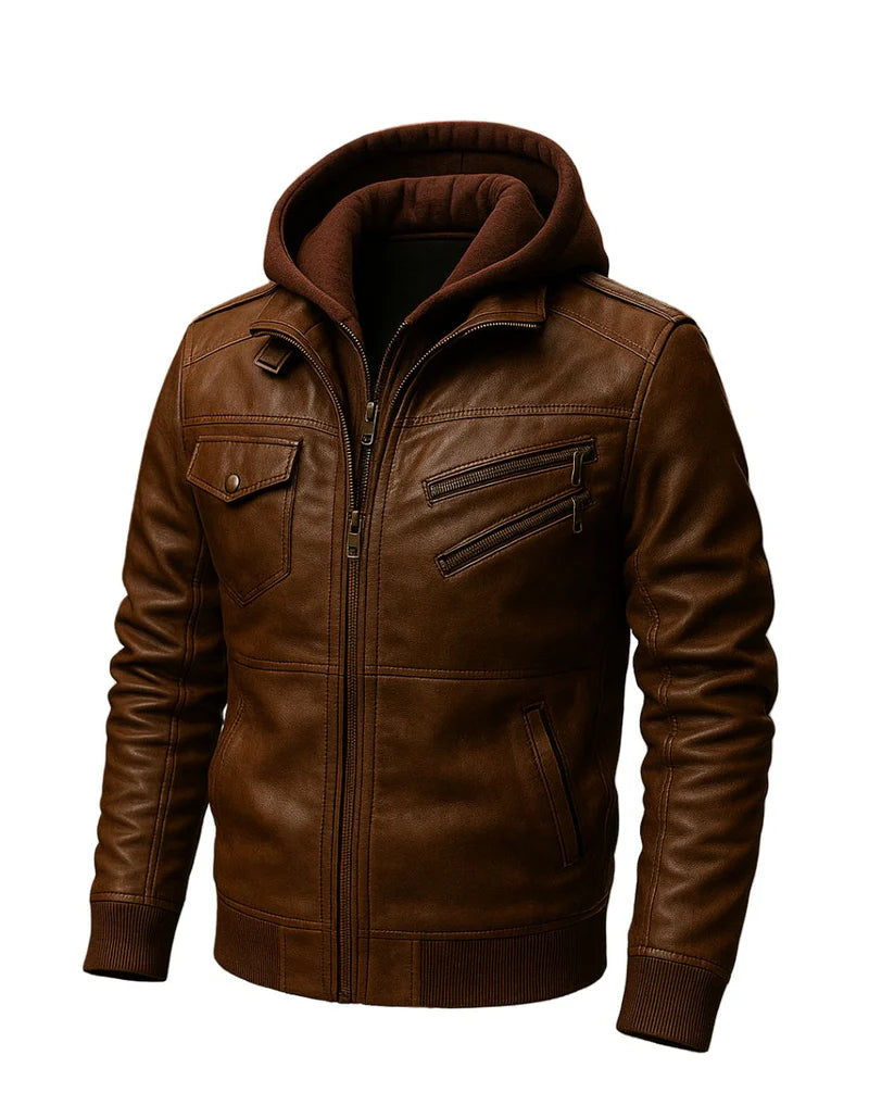 Chaqueta Rock con Capota