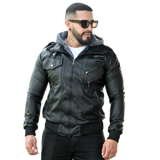Chaqueta Rock con Capota