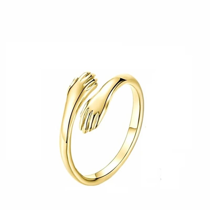 Anillo abrazo del alma+ bolsa regalo