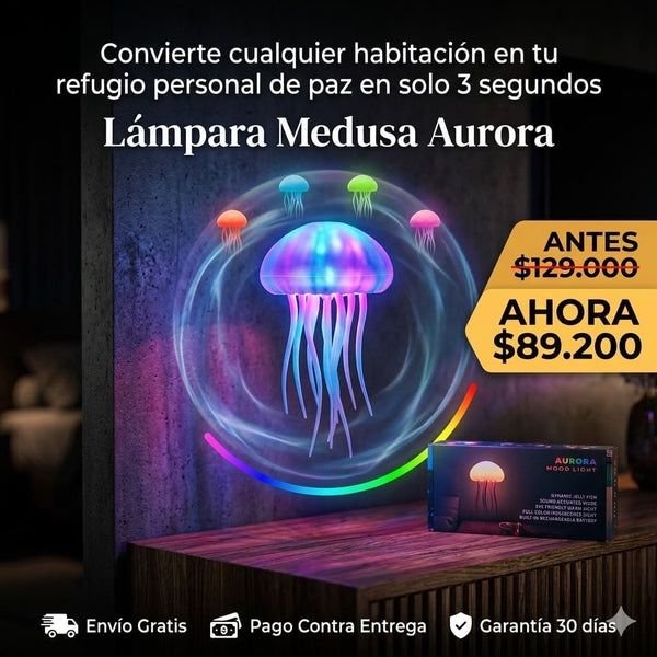Lámpara Medusa Aurora